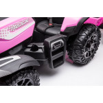 Elektrický traktor BLT-206 - ružový